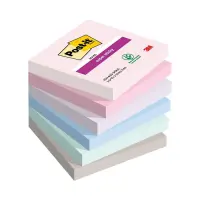 Märkmepaber 76x76mm POST-IT 654 Soulful 6x90 lehte