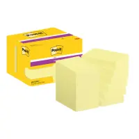 Märkmepaber 51x76mm POST-IT kanaari kollane 12x100 lehte
