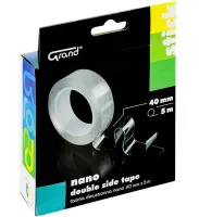 Kleeplint kahepoolne 40mm x 5m GRAND
