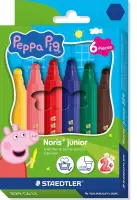 Viltpliiatsid STAEDTLER Junior Peppa Pig 6 värvi