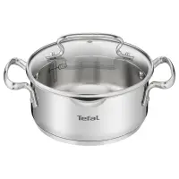 Tefal Duetto+ 18 cm, 2 L, roostevaba teras - Kaanega pott