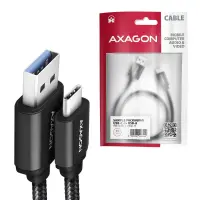 CABLE USB-C TO USB3.2 1.5M/BLACK BUCM3-AM15AB AXAGON