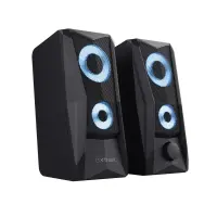 Speaker TRUST GXT 606 JAVV Black P.M.P.O. 12 Watts 1xStereo jack 3.5mm 25108