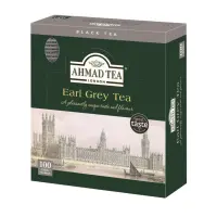 Must tee AHMAD Earl Grey 100tk ümbrikus