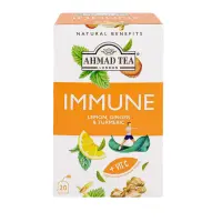 Puuviljatee AHMAD Immune sidrun ingver ja kurkum 20tk ümbrikus