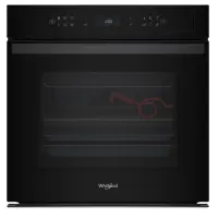 Whirlpool, 73 L, pürolüütiline puhastus, must - Integreeritav ahi