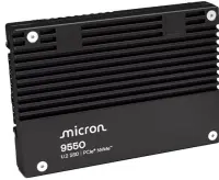 SSD MICRON SSD series 9550 MAX 12.8TB NVMe NAND flash technology 3D TLC Write speed 10000 MBytes...