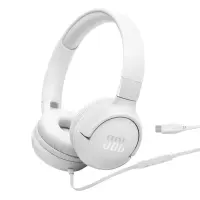 JBL Tune 520C, valge - Kõrvapealsed kõrvaklapid