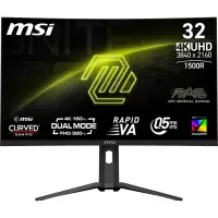 LCD Monitor MSI MAG 321CUPDF 31.5&amp;quot; Gaming/Curved/4K Panel VA 3840x2160 16:9 160 Hz 0.5 ms...