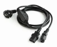 CABLE POWER SPLITTER VDE 2M/PC-186-ML6 GEMBIRD