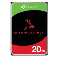 HDD SEAGATE IronWolf Pro 20TB SATA 256 MB 7200 rpm 3,5" ST20000NT001