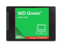 SSD WESTERN DIGITAL Green 500GB 3D NAND Read speed 545 MBytes/sec 2,5" MTBF 2000000 hours...