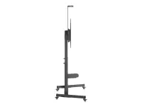 GEMBIRD TV floor stand with caster wheel
