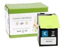 Static Control Toner Cartridge Cyan, Compatible with Lexmark 802HC (80C2HC0)