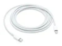 Apple USB-C Male to Lightning Male Cable 2m, White