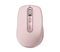Logitech MX Anywhere 3S Mouse - RF Wireless + Bluetooth, Laser, 8000 DPI, Rose