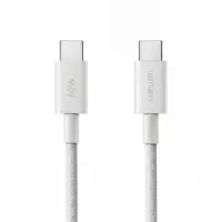 Xiaomi 3A Braided USB-C to USB-C Cable 1m, White