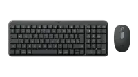Logitech MK250 Compact Combo Wireless Keyboard + Mouse, Bluetooth, US Int, Graphite