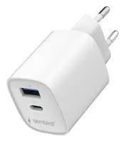 CHARGER USB UNIVERSAL 2P 45W/TA-UC-1A1C-PD45-01-W GEMBIRD – pilt 2