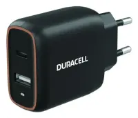 Duracell DRACUSB19-EU mobiilseadme laadija Nutitelefon, Tahvel Must Vahelduvvool Hoonesisene – pilt 3