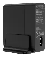 CHARGER USB UNIVERSAL 4P 140W/TA-UC-2A3C-PD140-01-BK GEMBIRD – pilt 2