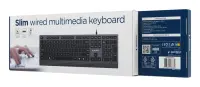KEYBOARD MULTIMEDIA USB ENG/BLACK KB-MCH-06 GEMBIRD – pilt 7