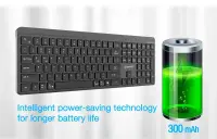 KEYBOARD WRL SLIM 2.4G+BT US/KB-WPS-03 GEMBIRD – pilt 4