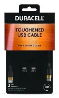 Duracell DRU5010A USB-kaabel 1 m USB C Must
