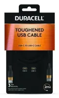 Duracell DRU5020A USB-kaabel 2 m USB C Must – pilt 4