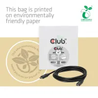 CLUB3D CAC-2506 USB-kaabel 2 m USB C 0 Gbit/s 240 W Must – pilt 2