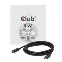 CLUB3D CAC-2506 USB-kaabel 2 m USB C 0 Gbit/s 240 W Must
