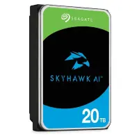 Seagate SkyHawk AI sisemine kõvaketas 20 TB 7200 RPM 512 MB 3.5" Jada ATA III