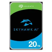 Seagate SkyHawk AI sisemine kõvaketas 20 TB 7200 RPM 512 MB 3.5" Jada ATA III
