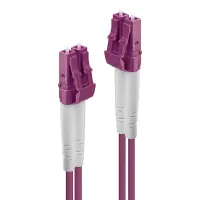 Lindy 46343 InfiniBand ja kiudoptilised kaablid 5 m LC Roosa – pilt 3