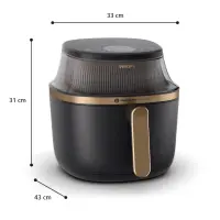 Philips 3000 series NA332/00 fritüür Üksik 6,2 l Eraldiseisev 1700 W Kuumaõhu fritüür – pilt 14