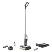 Vacuum Cleaner|KARCHER|dry&wet|Electric broom|Grey/White/Black|Bagless|Battery| 2.3 kg|1.056-200.0