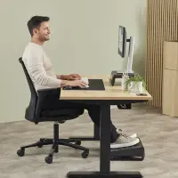 Fellowes Breyta randmetugi Silikoon Must – pilt 2