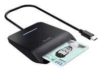 Trust Primo kiipkaardilugeja Hoonesisene USB USB tüüp-C Must – pilt 5