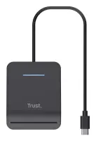 Trust Primo kiipkaardilugeja Hoonesisene USB USB tüüp-C Must – pilt 8