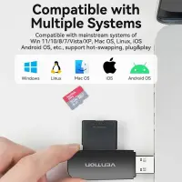 MEMORY READER USB2.0/CLEB0 VENTION – pilt 11