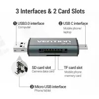MEMORY READER USB3.0/CCHH0 VENTION – pilt 5