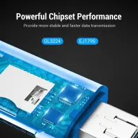 MEMORY READER USB3.0/CCHH0 VENTION – pilt 12