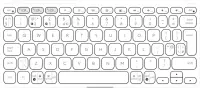 Logitech Keys-To-Go 2 QWERTY US rahvusvaheline Bluetooth Valge – pilt 5