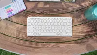Logitech Keys-To-Go 2 QWERTY US rahvusvaheline Bluetooth Valge – pilt 16