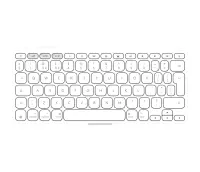 Logitech Keys-To-Go 2 QWERTY US rahvusvaheline Bluetooth Valge – pilt 7