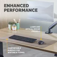 Fellowes (New) Breyta Desk Mat Sand lauamatt Liiv – pilt 6