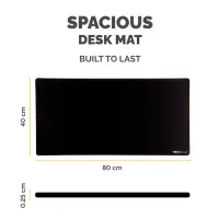 Fellowes (New) Breyta Desk Mat Black lauamatt Must – pilt 5