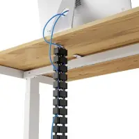 Fellowes 100136871 juhtmete organisaator Laud Kaabliümbris Must 1 tk – pilt 7