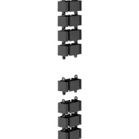 Fellowes 100136871 juhtmete organisaator Laud Kaabliümbris Must 1 tk – pilt 9