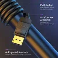 CABLE DP 5M/BLACK HACBJ VENTION